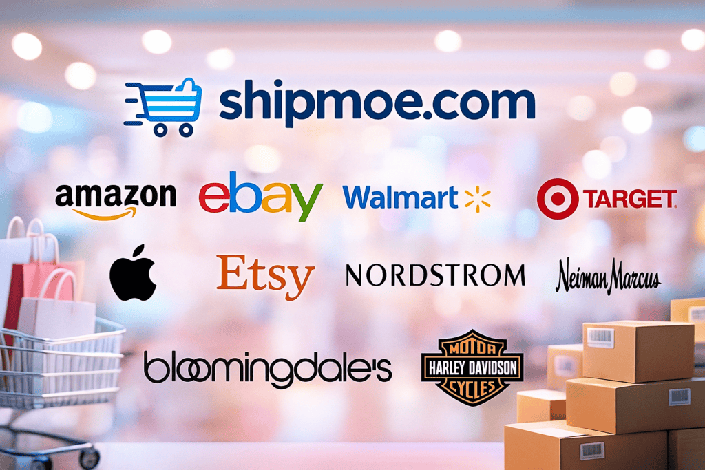 shipmoe.com the best shop and ship virtual mailbox by from US and ship anywhere to the world